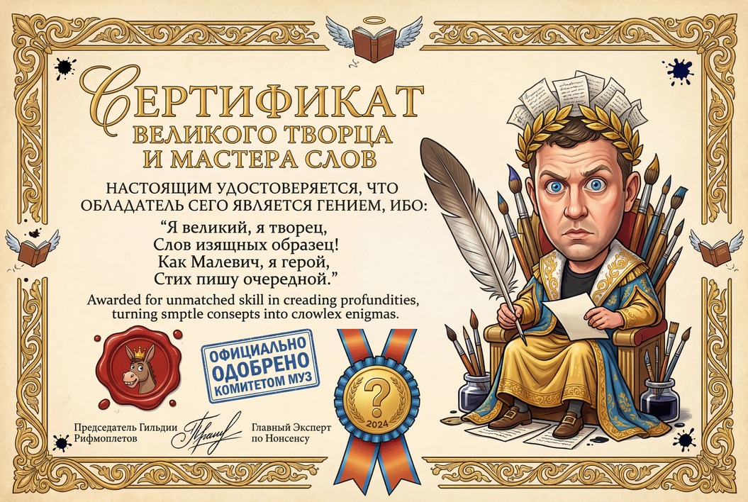 Как Малевич  