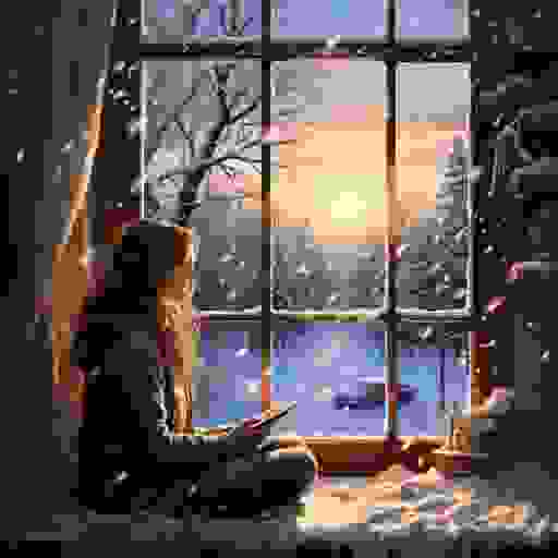 Картинка сквозь окно