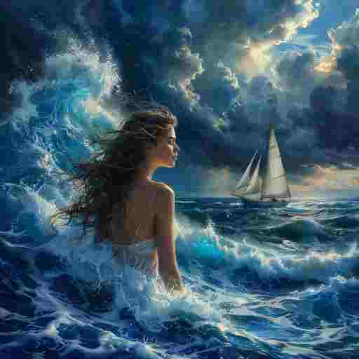 Напиши мне на синем листе