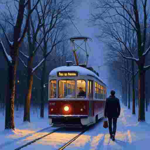 Трамвай везет меня домой