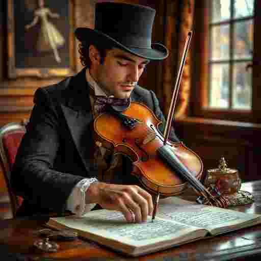 Скрипка красивый почерк