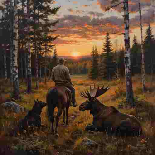 А может съездим на охоту