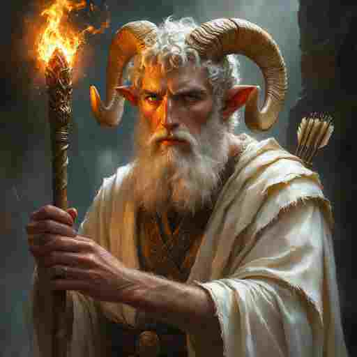 Барашек с посохом