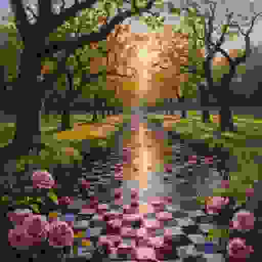 Сад из лещины... глянец ореха