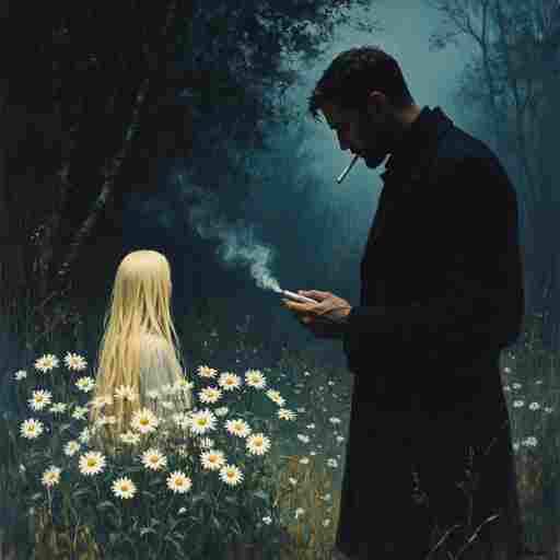 Когда он мне протянет пачку сигарет