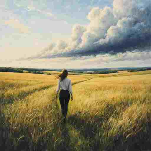 Пройдемся бесцельно вдоль полей