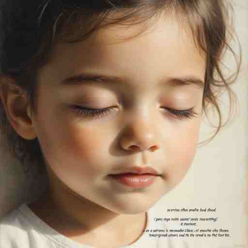 Тень от густых ресниц