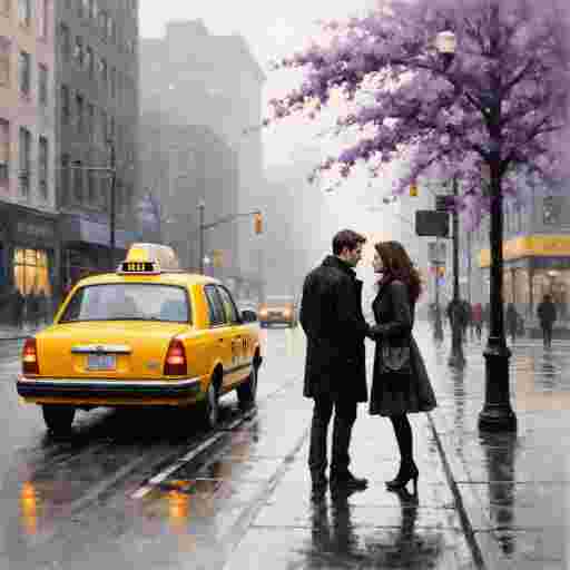 Нас увезет с тобой такси