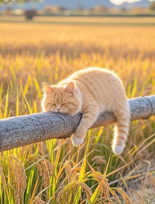 Весеннее кошачье