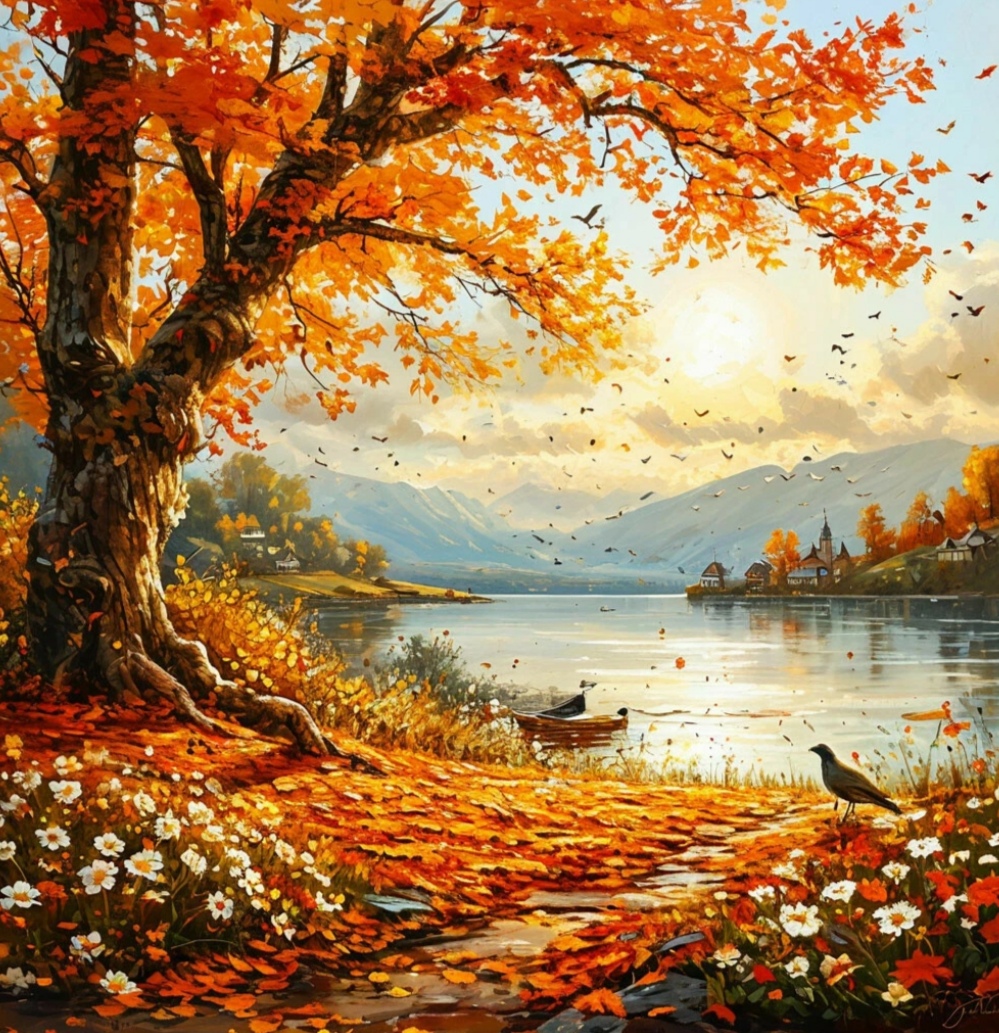 Осень летней красоты