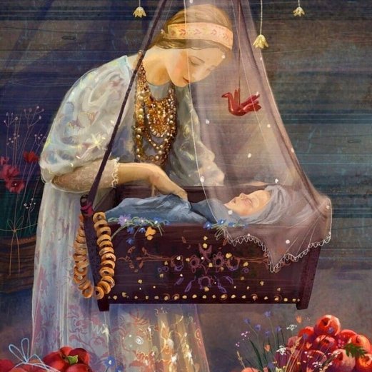 Колыбельная и зыбка подвесная...