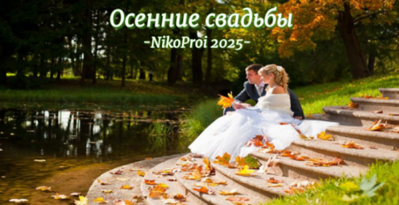 Осенние свадьбы