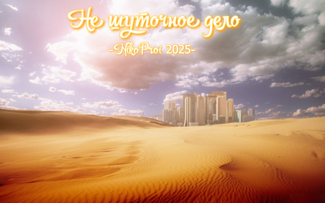 Не шуточное дело 