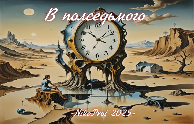 В полседьмого