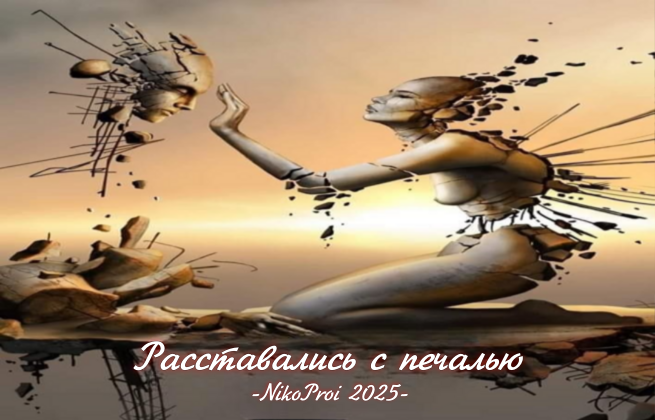 Расставались с печалью