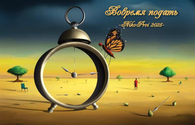 Вовремя подать