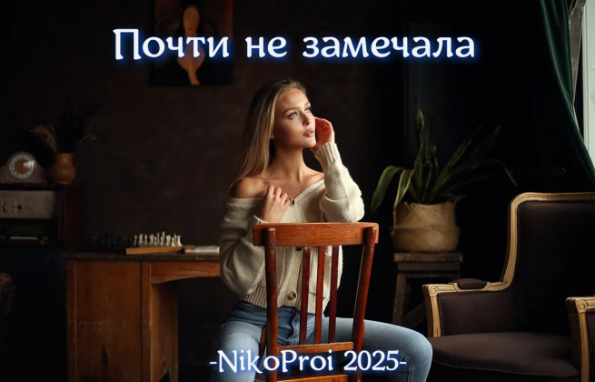 Почти не замечала