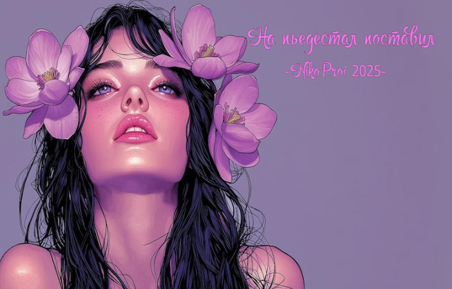 На пьедестал поставил