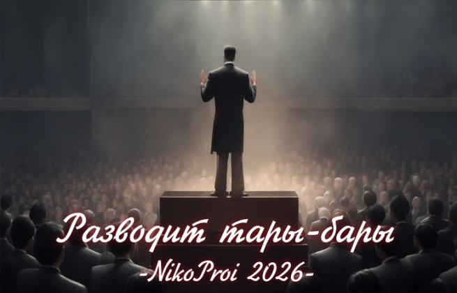 Разводит тары-бары