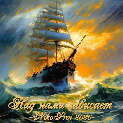 Над нами зависает