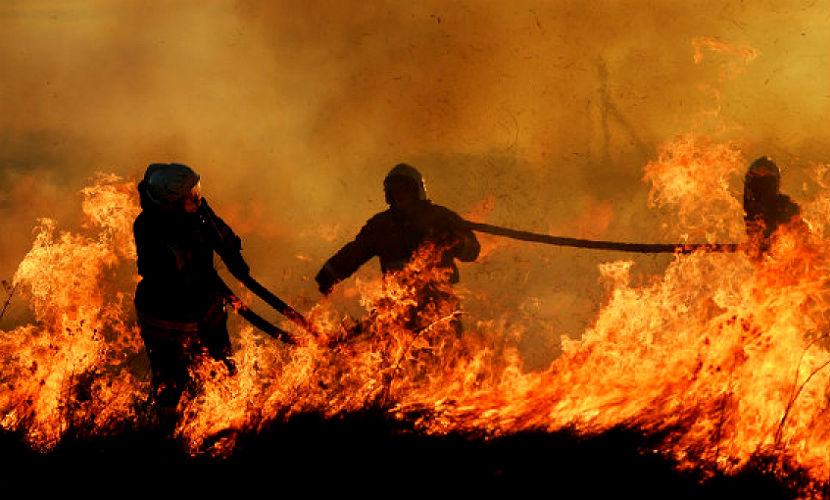И в пожаре можно найти радость