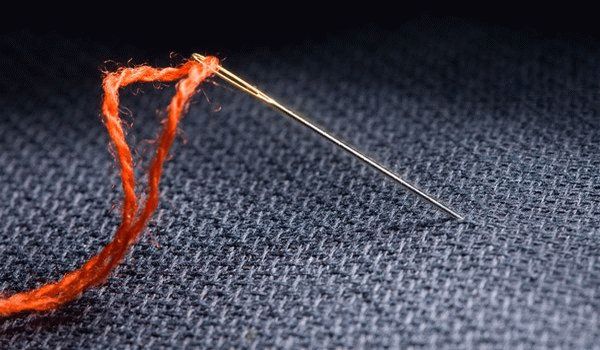 Сказ о ниточке с иголочкой
