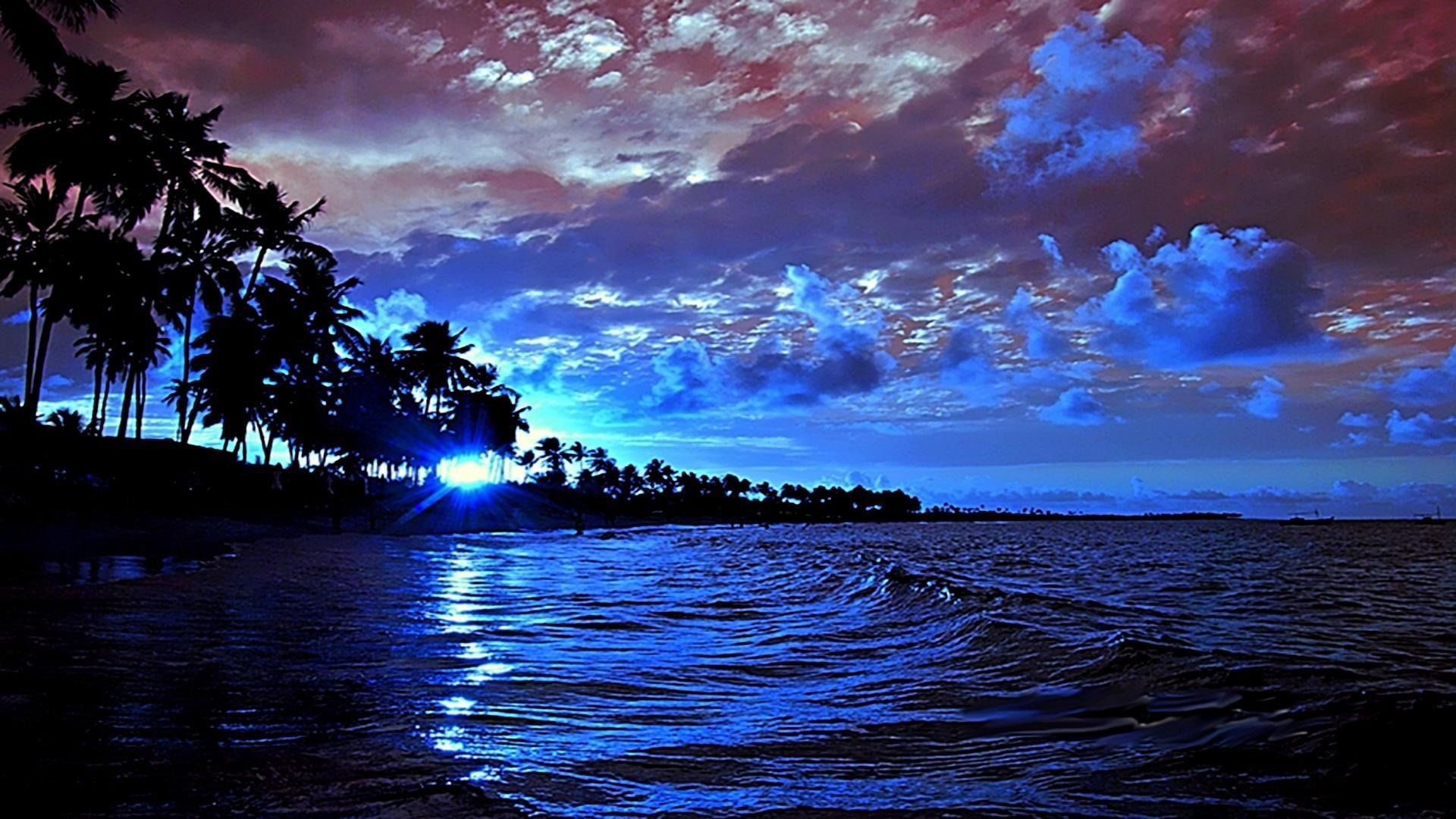 Ночное море