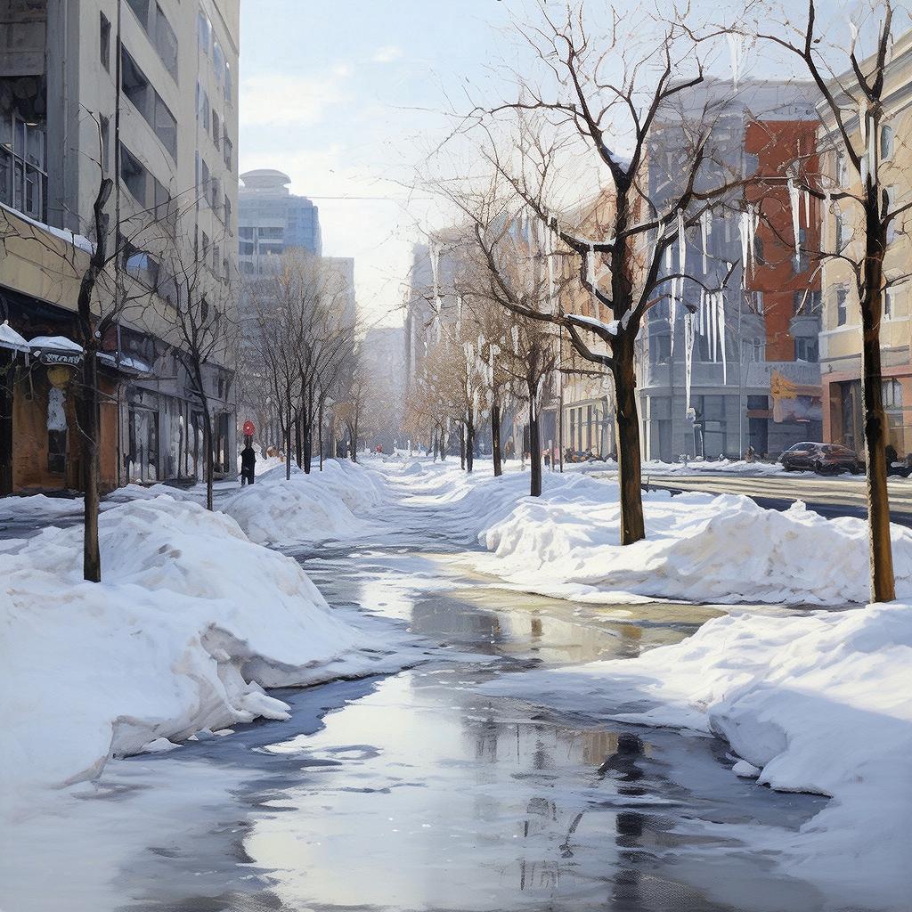 Зима... придумала каникулы весне