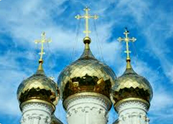Кресты на главках золотились