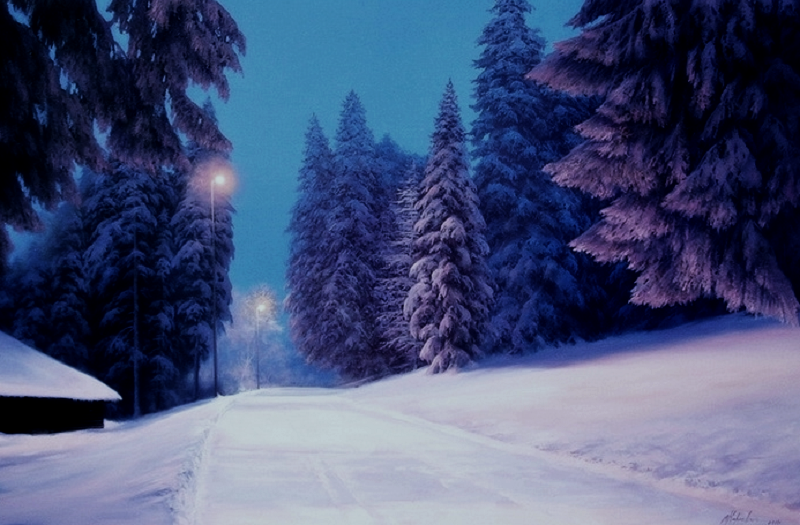 "Вечер нам себя уже готовит..."