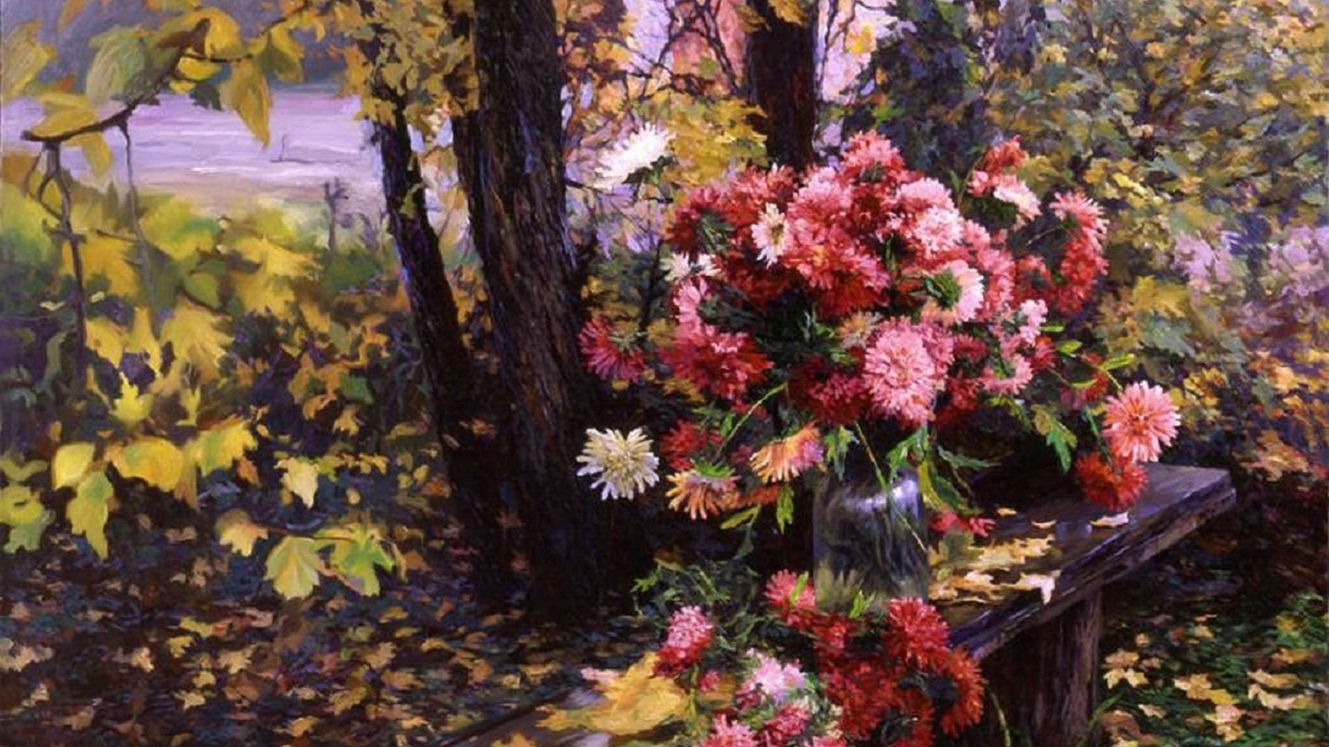 "Здравствуй, осень, я вернулась, я была больна..."