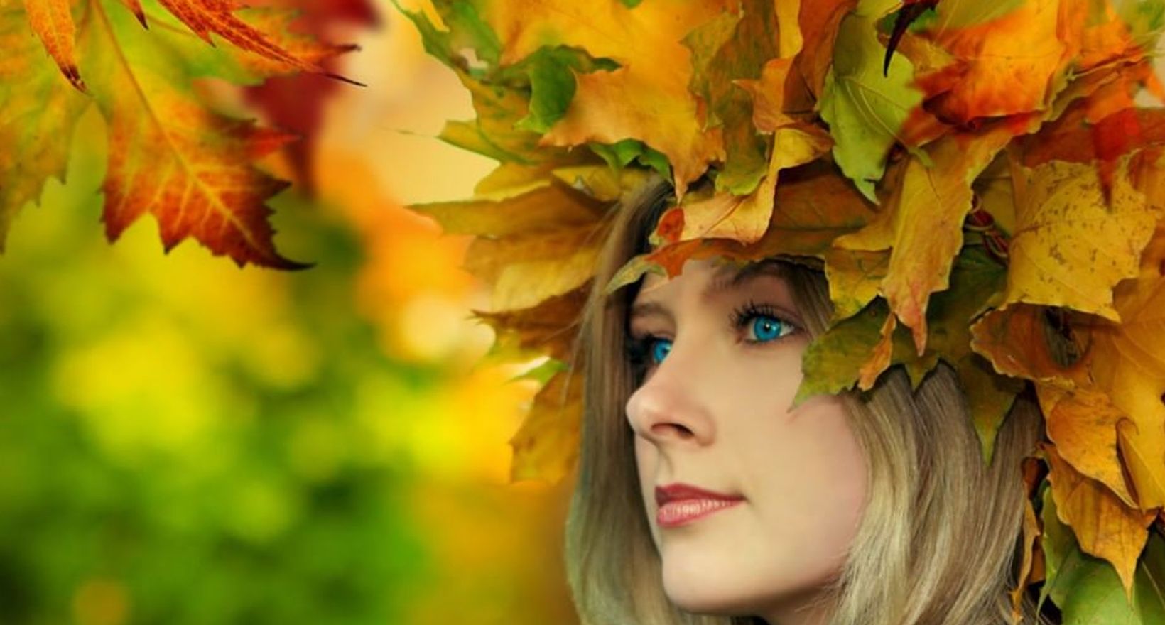 У осени глубокие глаза