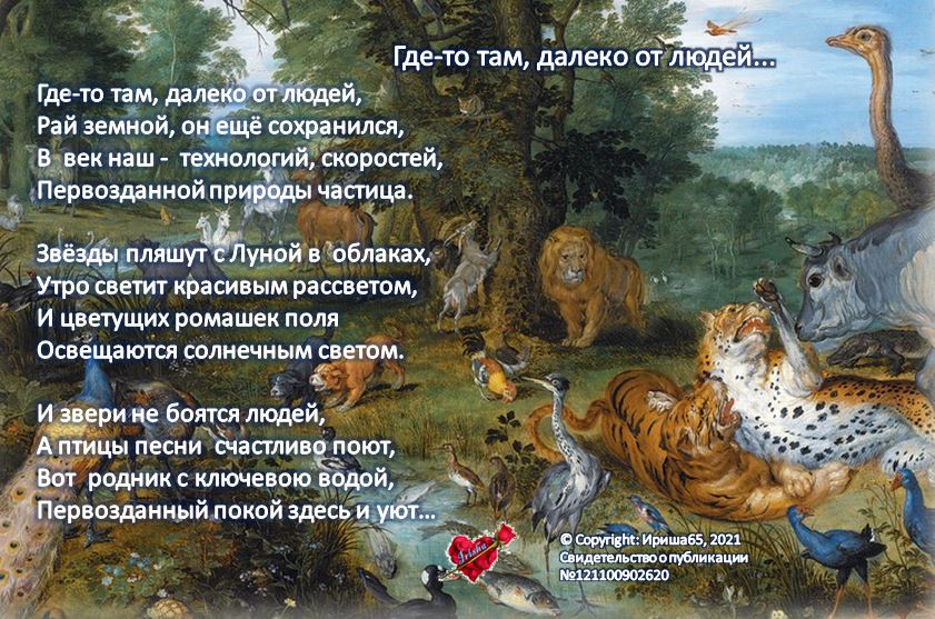 Где-то там, далеко от людей