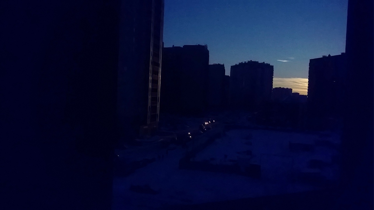 Синий вечер.....