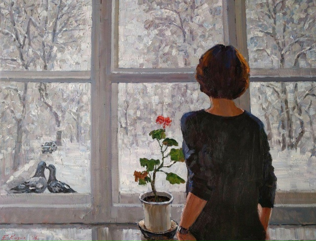 Я открыла глаза... Зима. 